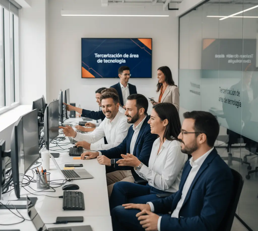 Inicio Tercerización de área de tecnología
