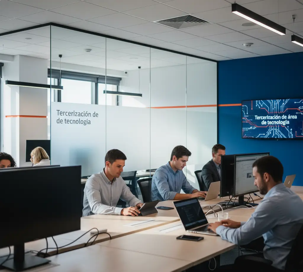 Inicio Tercerización de área de tecnología